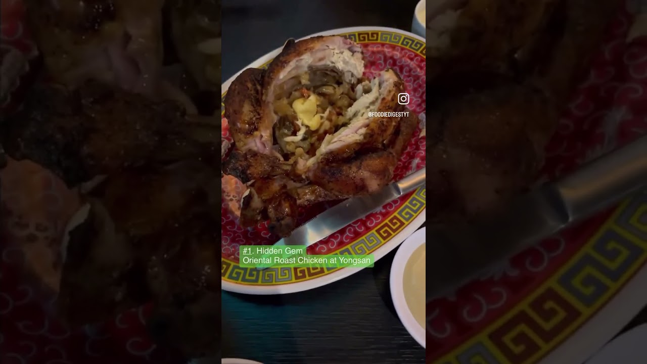 HIDDEN GEM Roast Chicken in Yongsan Seoul - Oriental Roast Chicken and Beers @ Nam Yeonglin