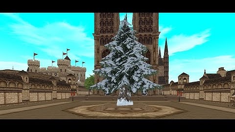Lineage II 2024 add Xmas Tree instead of Girl to Giran  using L2PE, L2SMR and UnrealEd