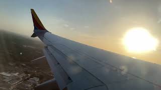 SWA1334 taking off from DAL (Dallas Love field) 737-MAX8