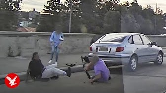 Thumbnail for Brave moment Bondi duo try to disarm gunman before attack