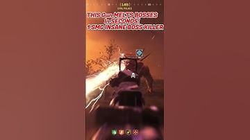 THIS SMG MELTS BOSSES In SECONDS! #1 SMG INSANE BOSS KILLER! MW3 Zombies #callofduty #mwz