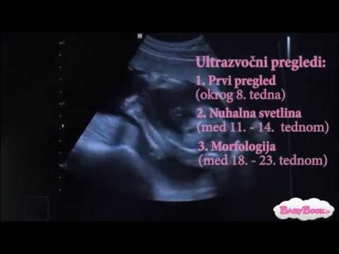 Koliko ultrazvokov se opravi med nosečnostjo
