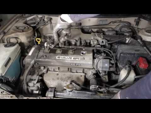 Spark plug cables wrong installation Toyota Corolla 1991 to 2000