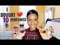 ❤ I Blind Bought 10 New Perfumes! Elie Saab, Jean Paul Gaultier, D&G and More!