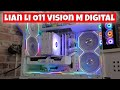 Lian Li O11 Vision M Digital PURE White Gaming PC Build
