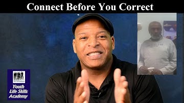 Connect before you correct