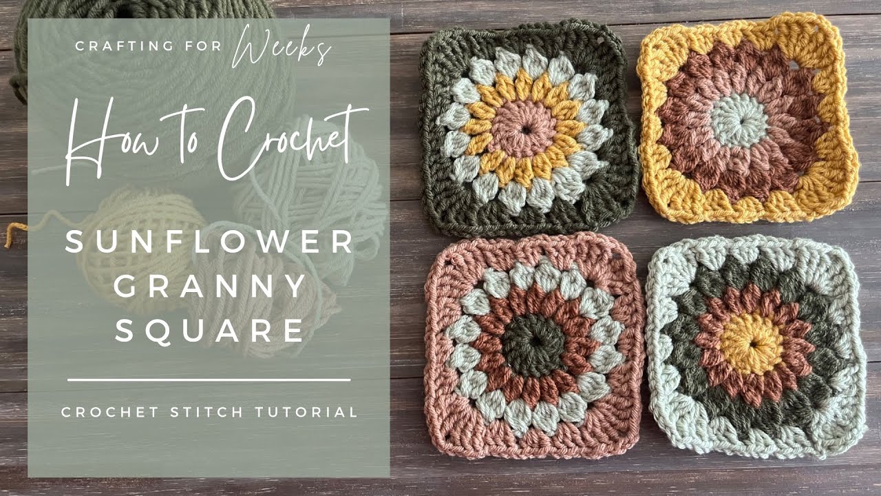 How To Crochet Granny Squares - ספר מוקלט - HowExpert, Stefani