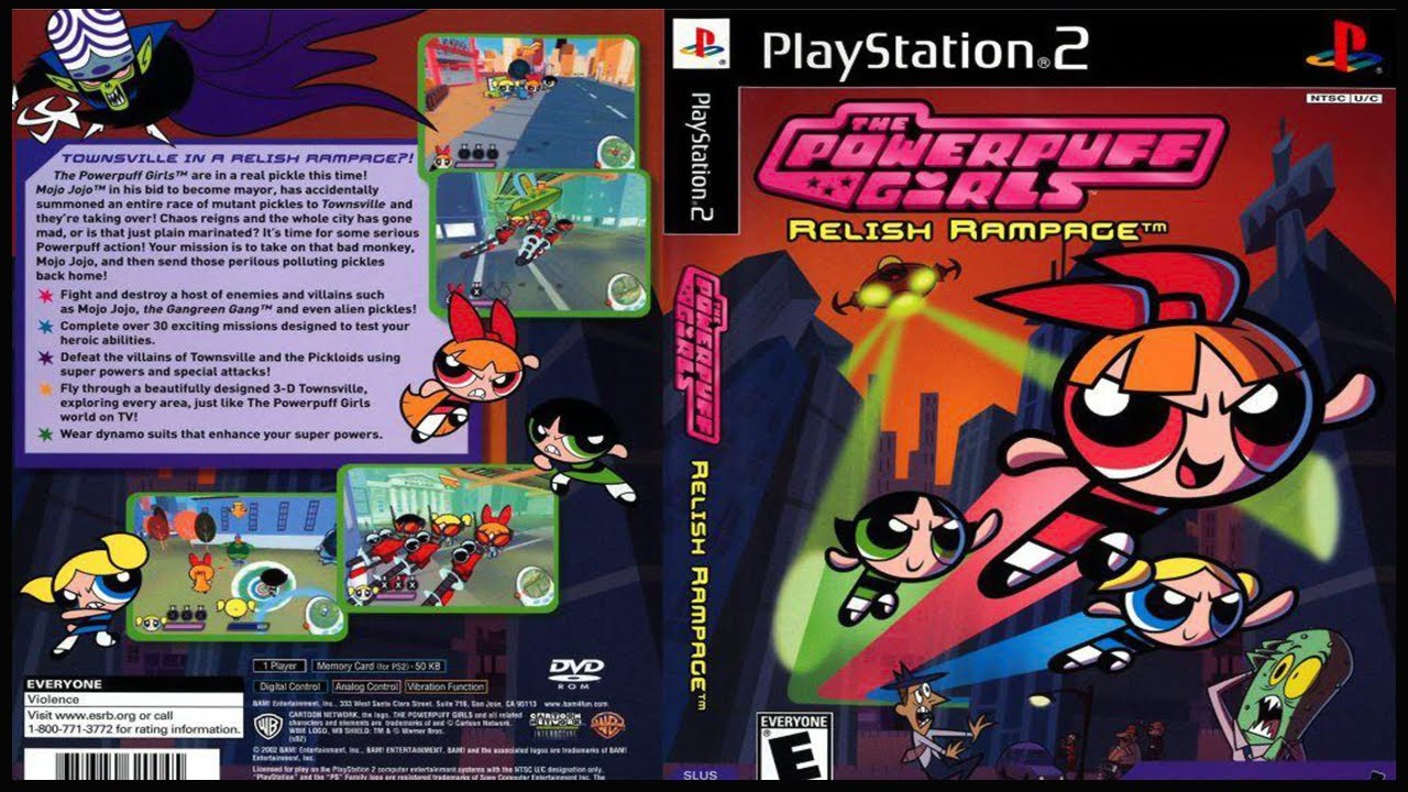 AS MENINAS SUPER PODEROSAS - do Cartoon Network para o seu Nintendo 64 