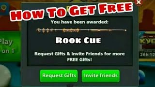 8 Ball Pool Free ••Rook Cue•• How To Unlock Get Reward Link screenshot 5