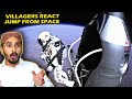 Tribal People to Red Bull Space Jump: World Record Supersonic Freefall Reaction!