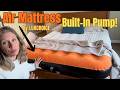 Luxchoice Luxury Air Mattress with Built-in Rechargeable Pump: Boujee Guest Bed for In-Laws!