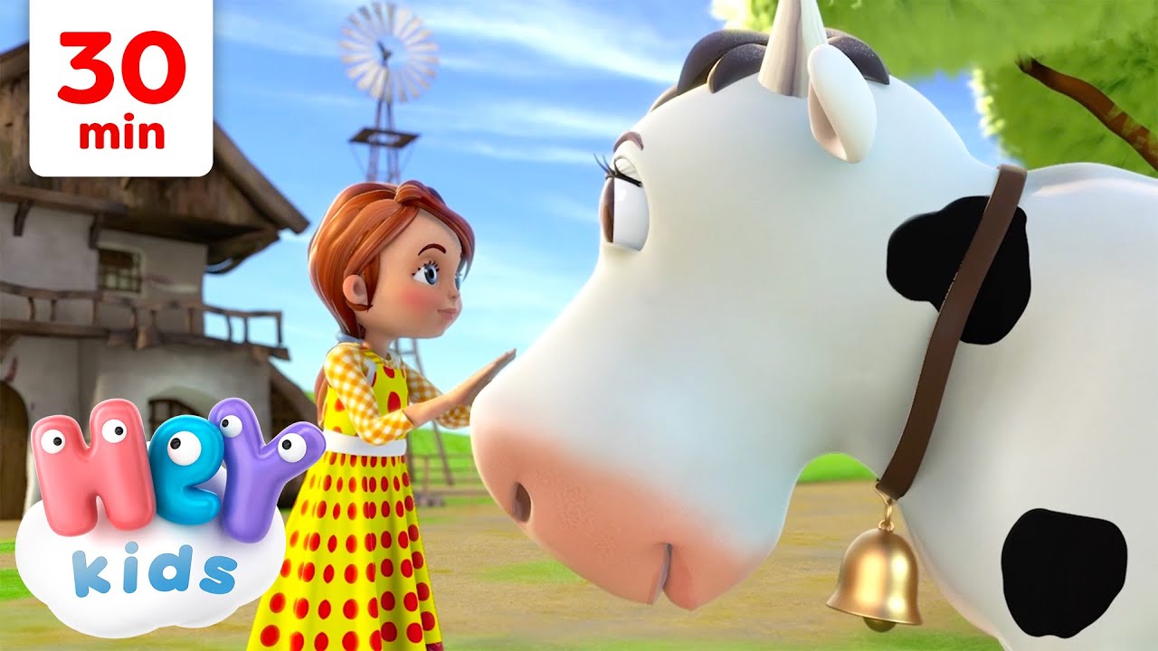 Madame la vache   Chansons pour Enfants  HeyKids en Franais