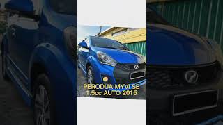 Perodua Myvi Se 1.5L Auto 2015 For Sale Car Loan Kentlee 0169218816 Resimi