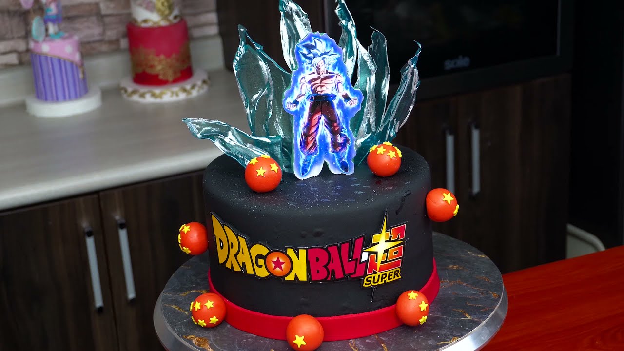 Decoración de Torta que maravillará a fans de Goku
