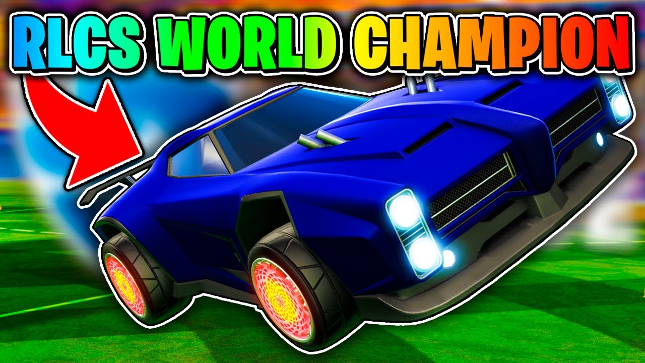 O CARRO DO CAMPEÃO MUNDIAL DE ROCKET LEAGUE ME FEZ DESTRUIR SUPERSONIC LEGENDS NA RANKED