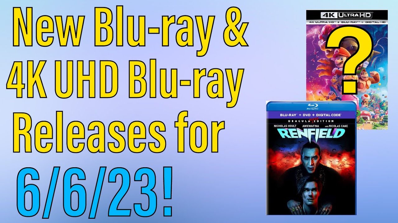 New 4K UHD Blu-ray Announcements & Pre-Orders for June 23rd, 2023! 
