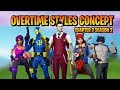 Fortnite Chapter 2 Season 2 OVERTIME SKIN STYLE Concepts!