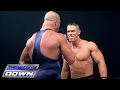 A debuting John Cena accepts Kurt Angle's open challenge: SmackDown, June 27, 2002