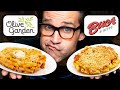 Olive Garden vs. Bucca Di Beppo Taste Test | FOOD FEUDS