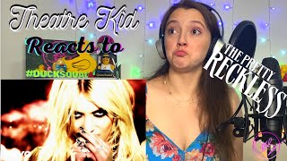 Theatre Kid Reacts to The Pretty Reckless: Make Me Wanna Die | Taylor Momsen