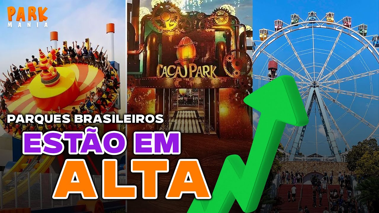 Brasil: O MAIOR polo de PARQUES da América do Sul