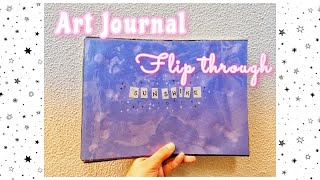 Art Journal Flip through