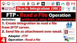 FTP : 4 - Read a File | How to read a file from SFTP server without file structure