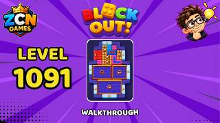 Block Out Level 1091 Walkthrough | Full Solution