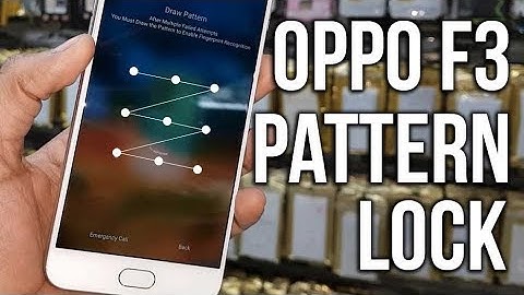 OPPO F3 How to Unlock Pattern lock or Hardreset by Flashing CPH1609