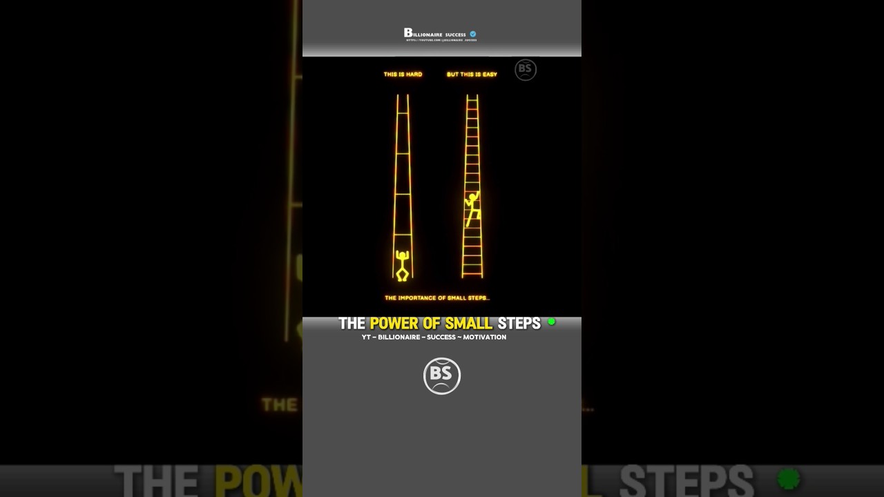 don't underestimate the power of small steps 🎯🎯👽👽