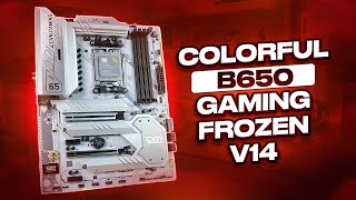 Обзор COLORFUL CVN B650 GAMING FROZEN V14 - Китайская белая B650E с доступной ценой