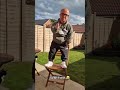 Wait for it 😂dwarf gets excited and jumps off the chair 😂#fyp #viralshorts #banter #funny #dwarfs
