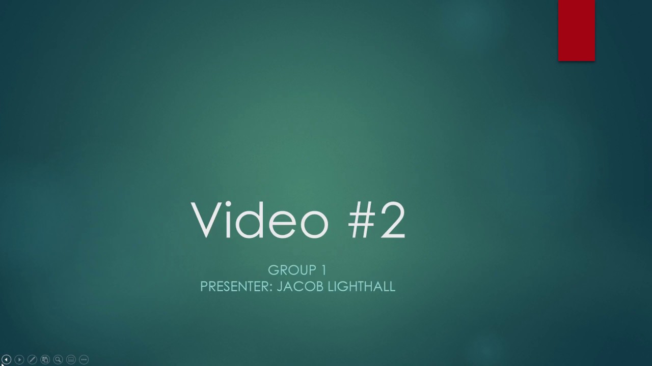 Video 2 group 1 - YouTube