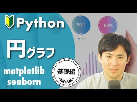 Matplotlib & Seaborn 入門講座 | 06.【基礎】Pythonを使った円グラフの作成方法