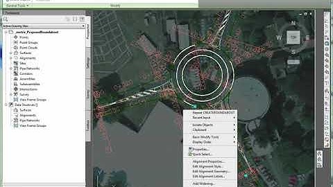 Autocad Civil 3D 2011   Roundabout Layout Tool
