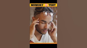 Memory Test Challenge -# Part 1। Riddle Test For Iq #shorts #iqtest #riddle #youtubeshorts