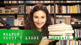 TUTTI I LIBRI LETTI A GENNAIO 2024 | WRAPUP