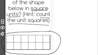 [3.MD.5-2.0] Understand Area - Common Core Standard Wealth