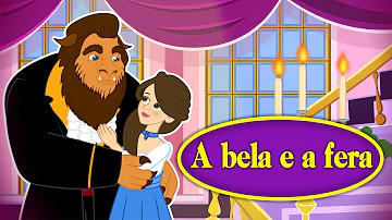 A Bela e a Fera  em Português - Historia completa - Desenho Animado