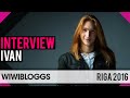 IVAN Help You Fly - Eurovision Pre-Party Riga 2016 (Interview) | wiwibloggs