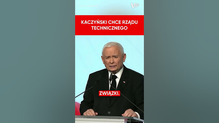 Jarosław Kaczyński: Rząd techniczny jako ratunek dla Polski