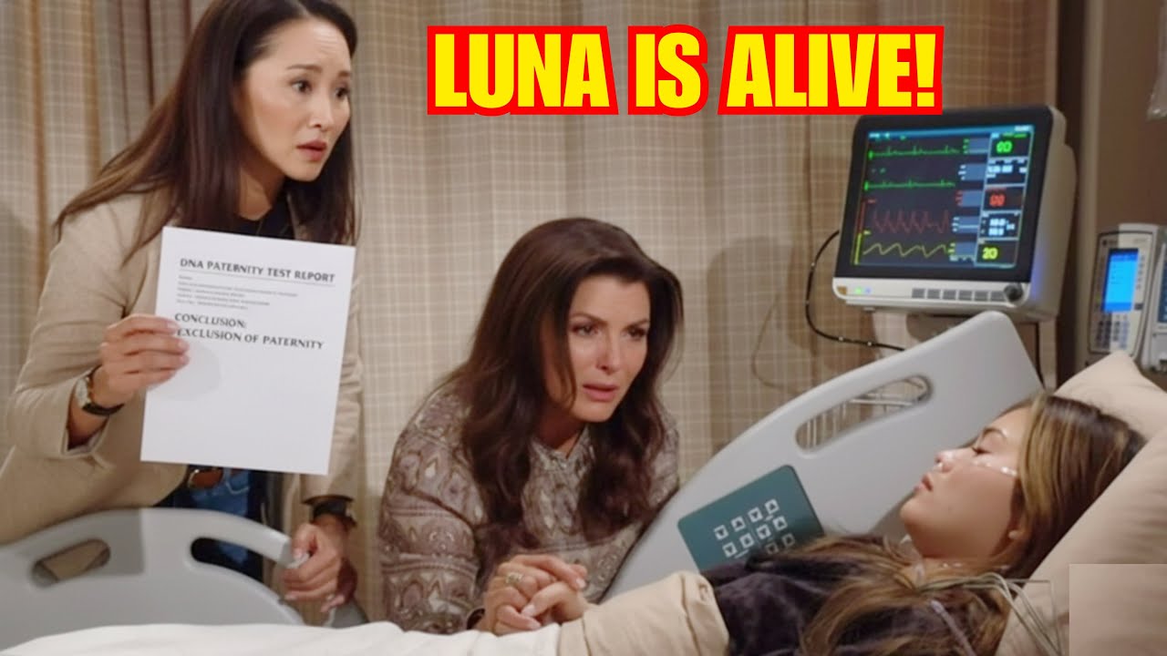 LUNA IS ALIVE! LI & SHEILA SECRETLY SAVED HER, BILL COLLAPSES IN SHOCK AFTER SEE HER IN THE HOSPITAL
