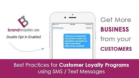 SMS / Text Message Marketing - Effective Customer Loyalty Program with Incentives Best Strategies
