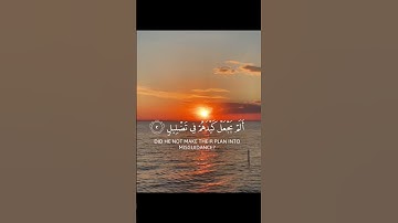 Surah al-fil(The Elephant) #quran #سورة #الله #سورة_الفيل #محمد #surah #قرآن #islam #allah #surahfil