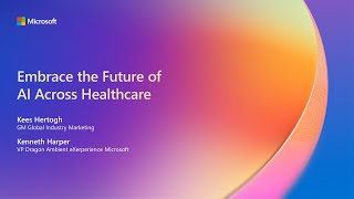 The future of data and AI across the entire healthcare journey | OD55