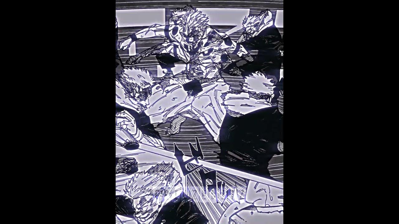 The end of Sukuna...? [Manga Animation edit] || song: Rammestein - Sonne (Slowed)