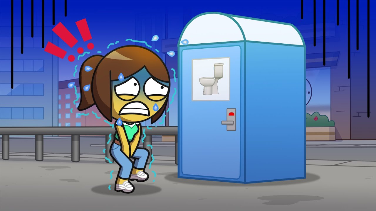 Jo Needs To Pee!, Funny Bathroom Situations