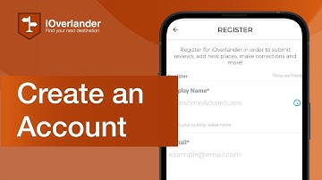 3: iOverlander 2 - New Account Setup