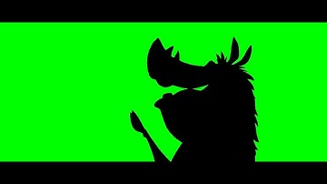 Timon and Pumbaa Interrupt 3 Green Screen (Widescreen Scope)