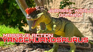 Dinossauro Yangchuanosaurus Ação Massiva Jurassic World Dominion